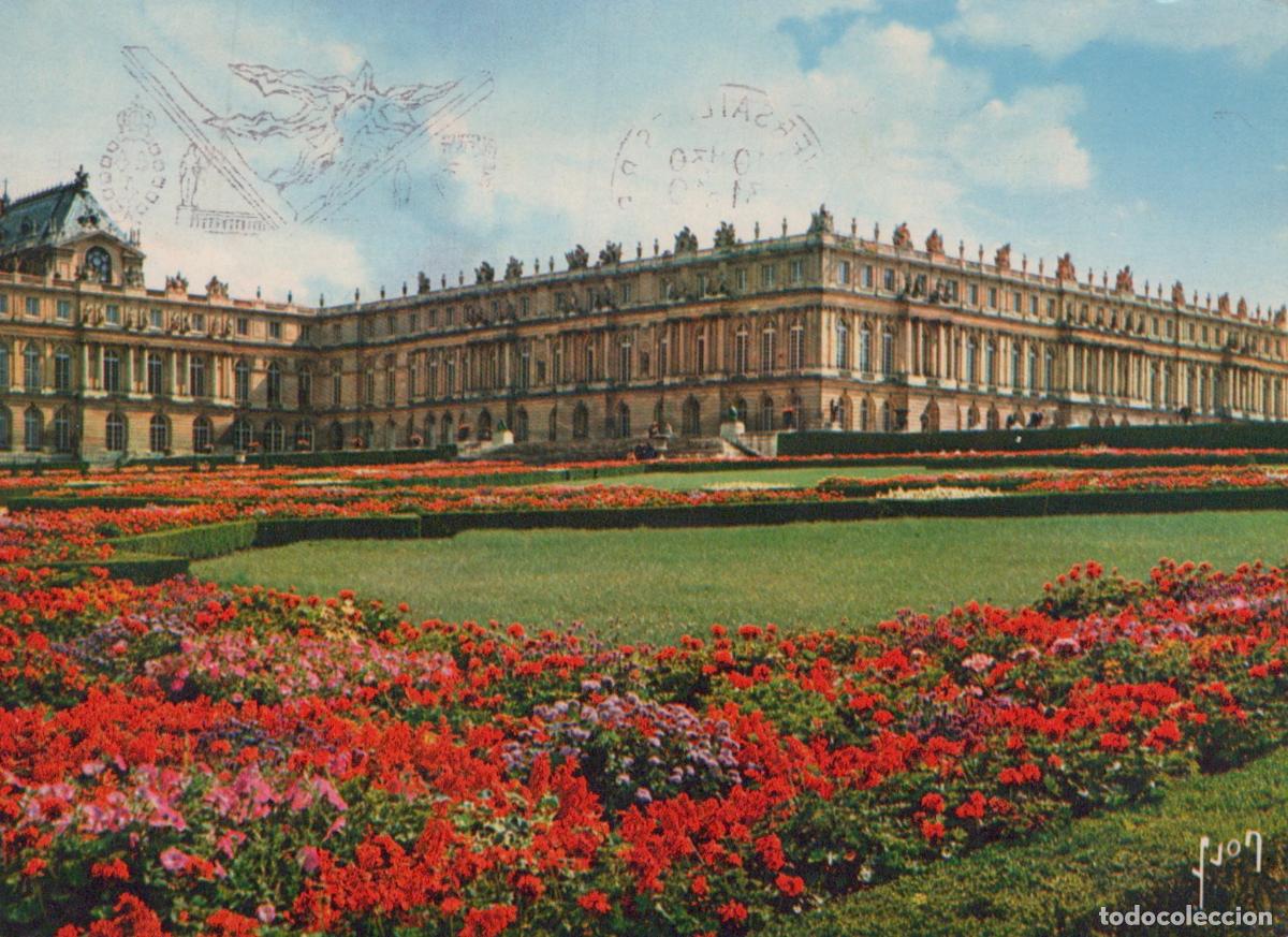 Postais: France Versailles Ch&acirc;teau de Jardins Fleuris *YAB172
