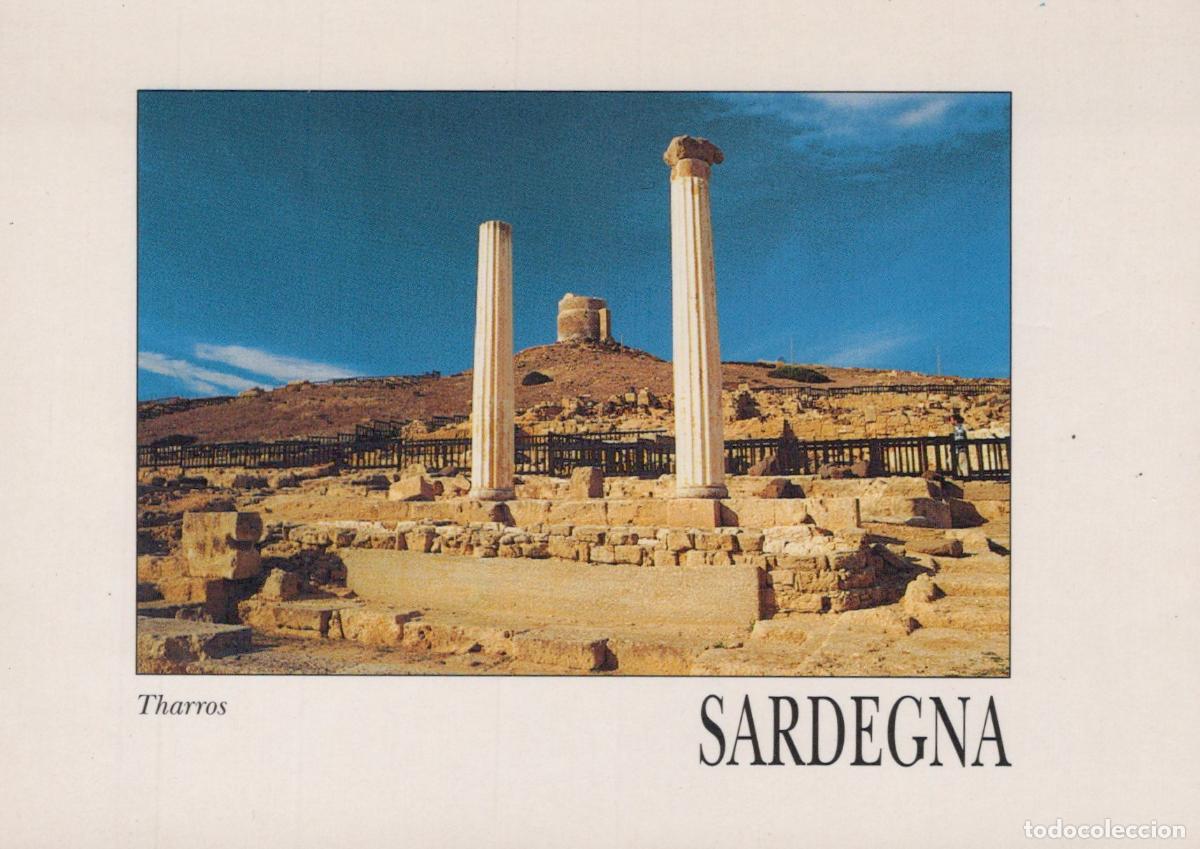 Postkarten: Italia Cabras Rovine DI Tharros Colonne Fenicie E Torre Affrancata *YAB266