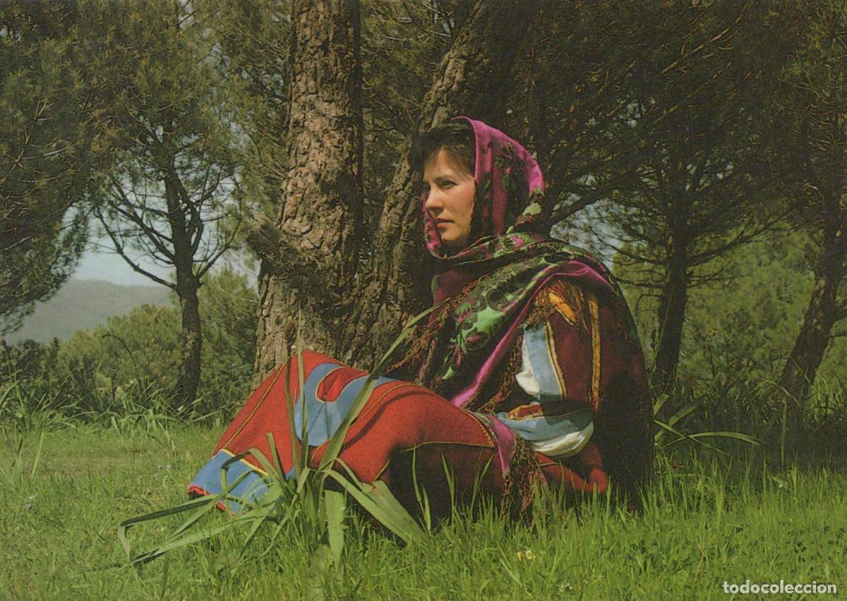 Postkarten: Italia Aritzo Donna in Costume Tradizionale Sardo Viaggiata *YAB277
