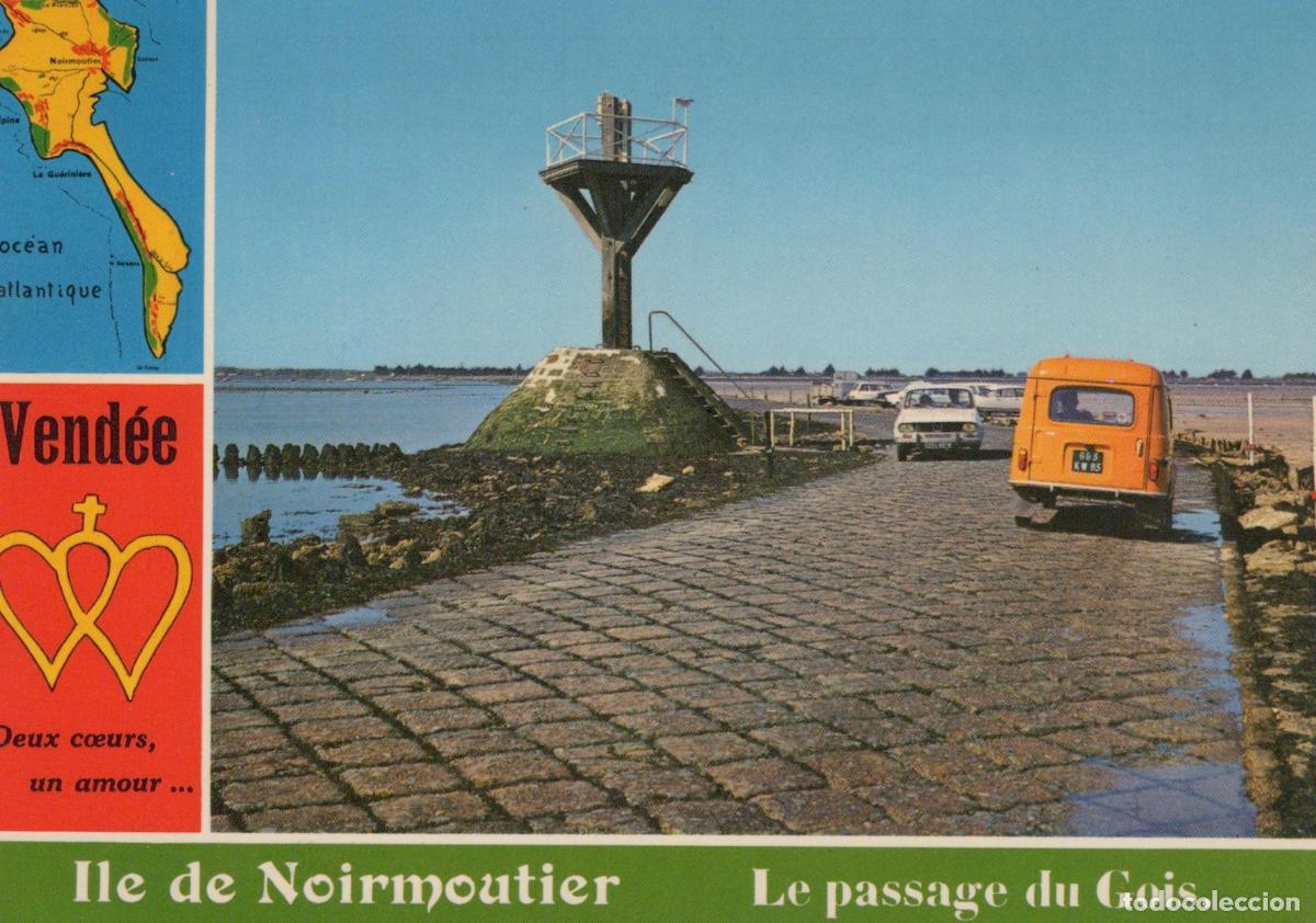 Postais: France Noirmoutier en L &Icirc;le Passage du Gois Chauss&eacute;e Submersible *YAB280