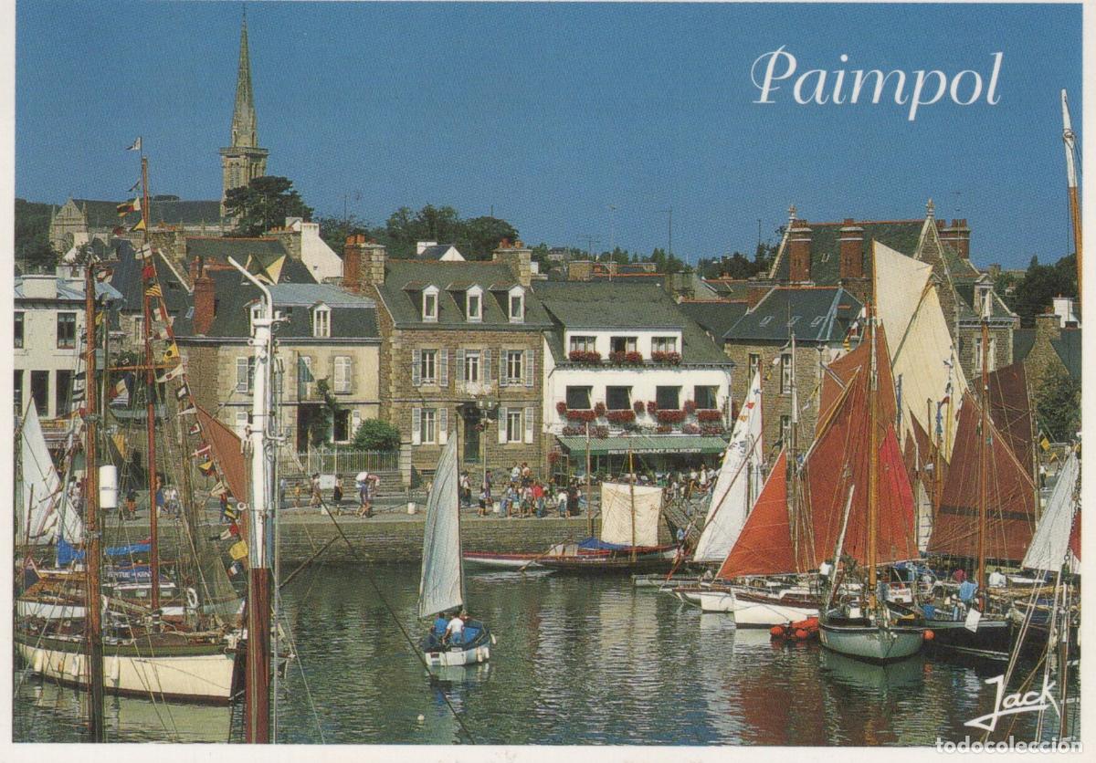 Postais: France Paimpol Port Anim&eacute; Voiliers B&acirc;timents Historiques *YAB304