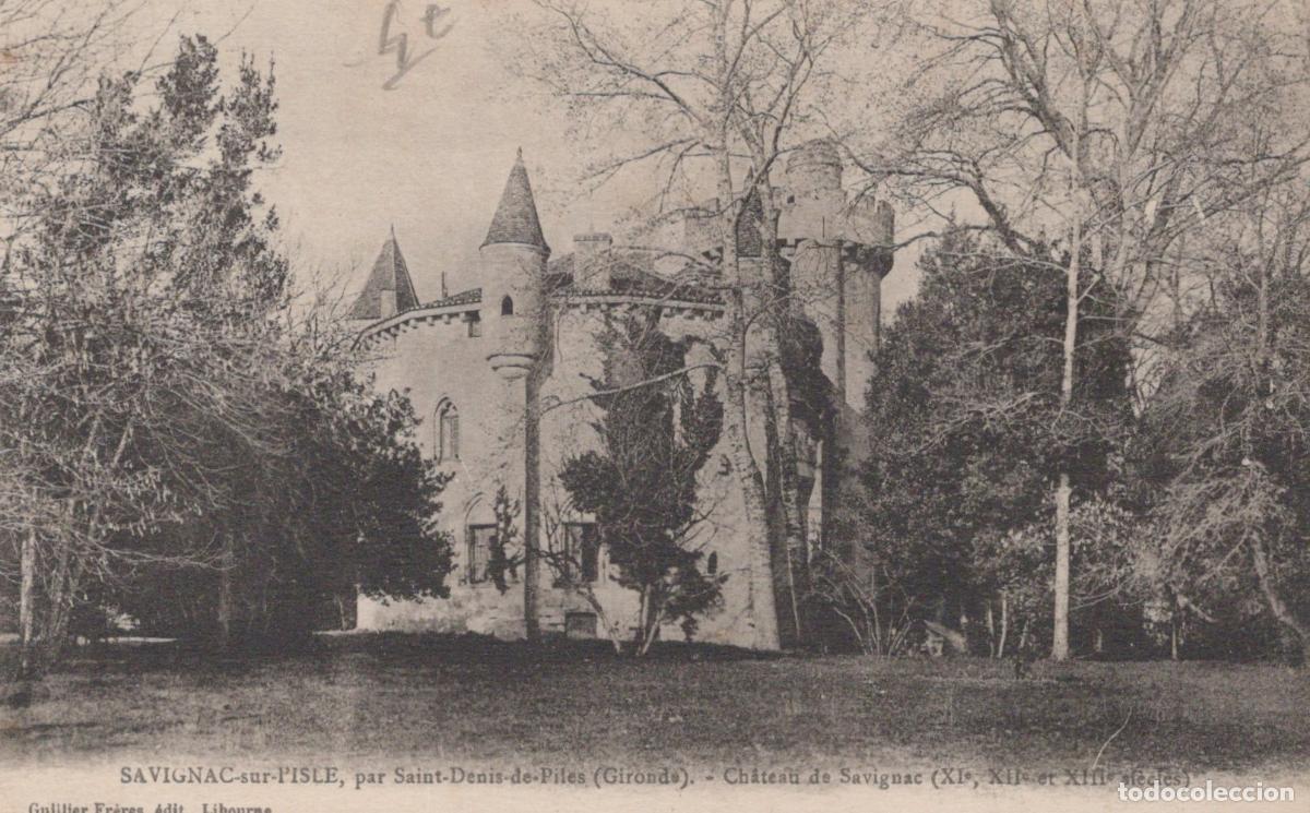 Postkarten: France Savignac sur Pisle Ch&acirc;teau de Savignac Xie Xiiie *YAB309