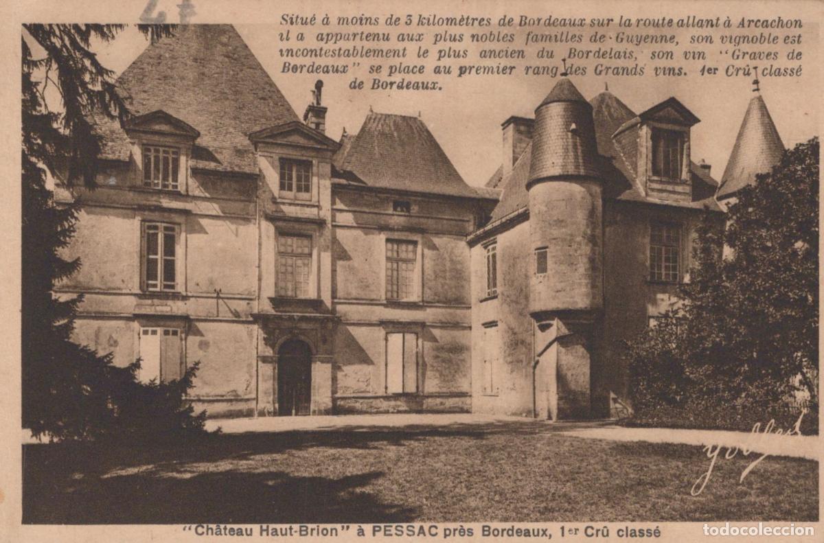 Cartes Postales: France Pessac Ch&acirc;teau Haut Brion Grand Cru Class&eacute; *YAB329