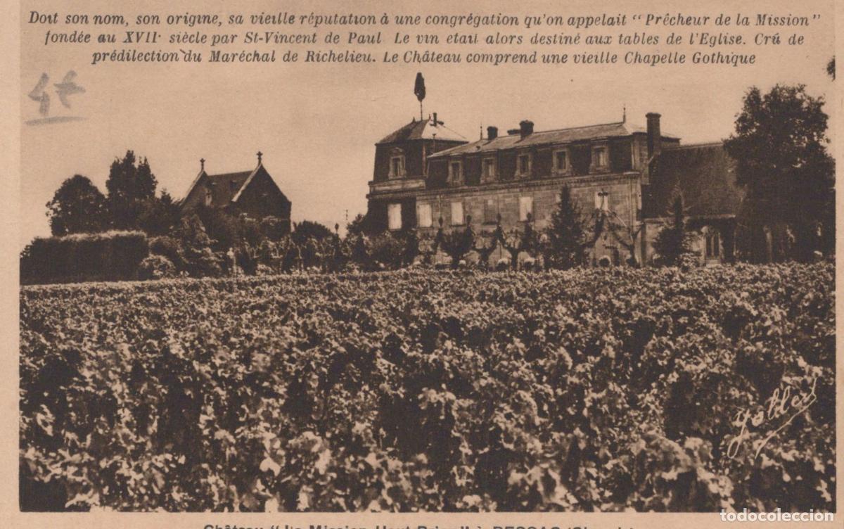 Cartes Postales: France Pessac Ch&acirc;teau la Mission Haut Brion Architecture Viticole *YAB342