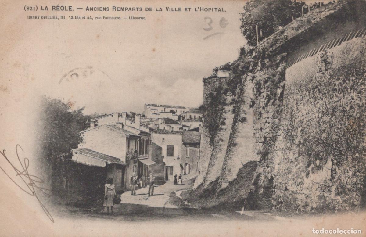 Cartes Postales: France La R&eacute;ole Anciens Remparts Ville et H&ocirc;pital *YAB352