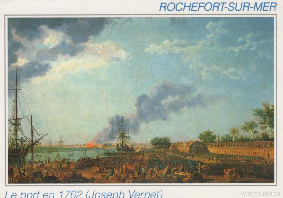 Postkarten: France Rochefort sur Mer Le Port en 1762 *YAB276