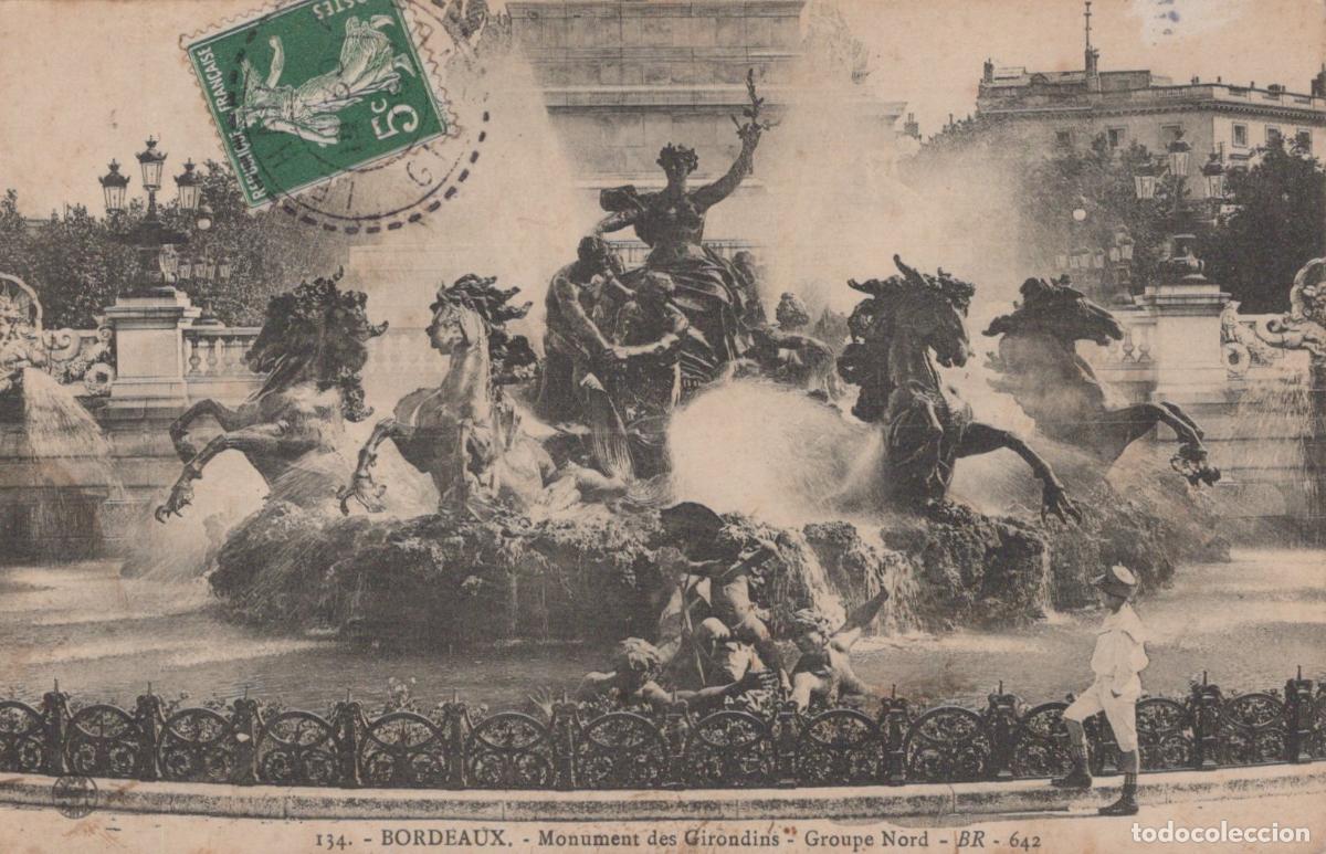 Cartoline: France Bordeaux Monument des Girondins Fontaine *YAB408