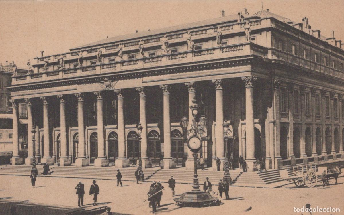 Cartoline: France Bordeaux Grand Th&eacute;&acirc;tre Architecture Unposted *YAB411