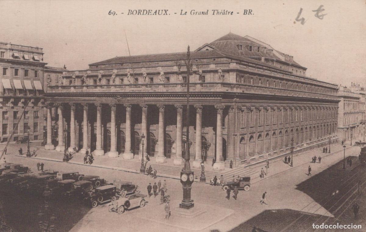 Postkarten: France Bordeaux Le Grand Theatre *YAB419