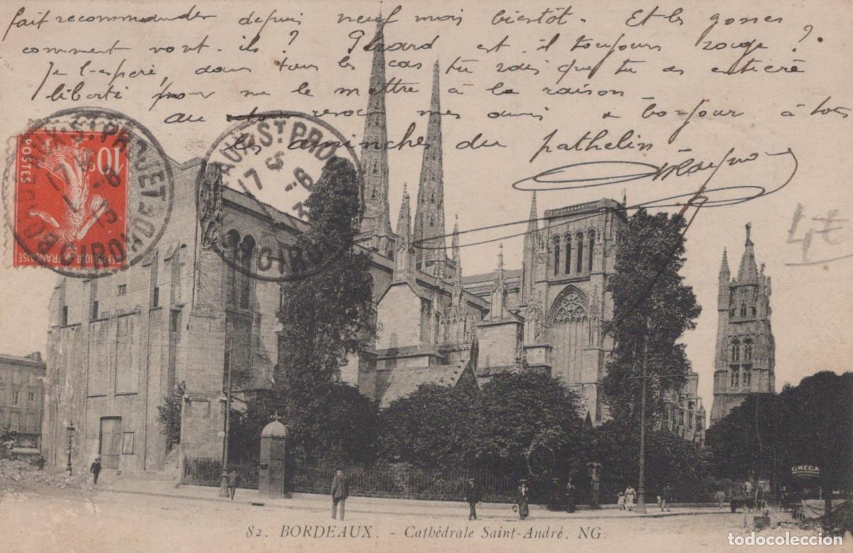 Postkarten: France Bordeaux Cathedrale Saint Andre *YAB428