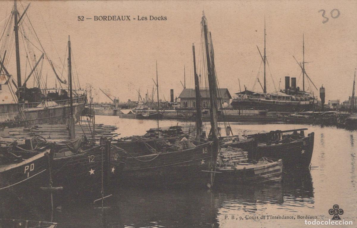 Postkarten: France Bordeaux Les Docks Navires et Bateaux *YAB451