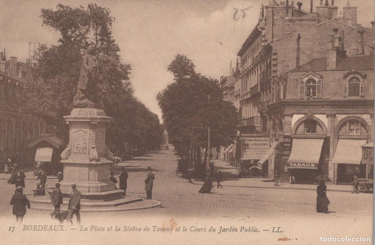 Postkarten: France Bordeaux Place Tourny Cours Jardin Public Architecture Urbaine *YAB468