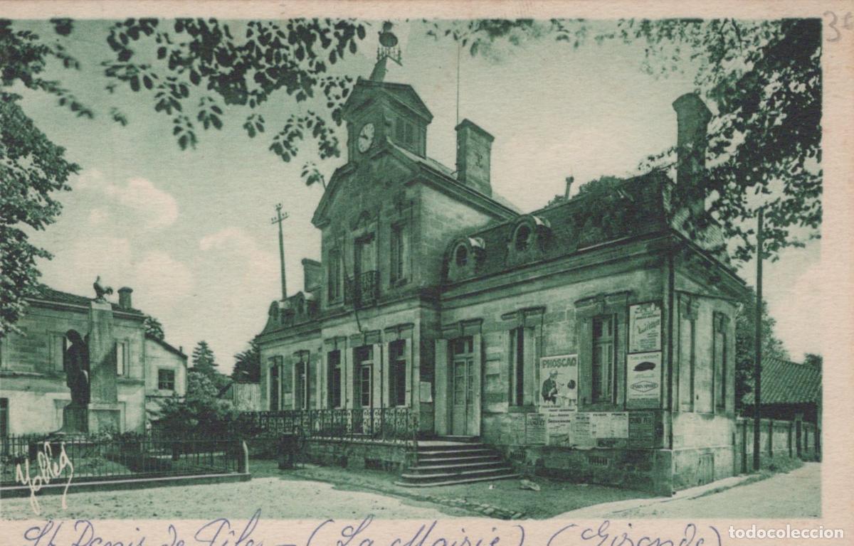 Postcards: France Saint Denis de Piles La Mairie Architecture Historique Unposted *YAB493