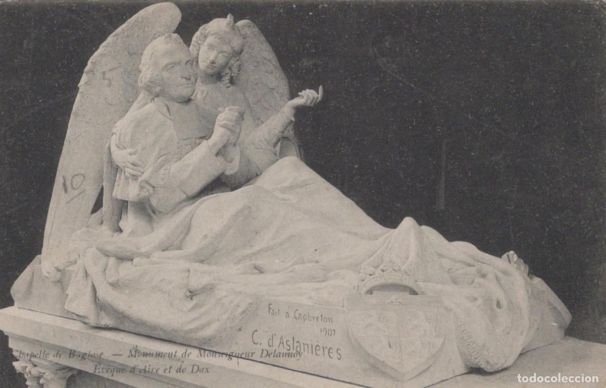 Postcards: France Buglose Monument de Monseigneur Delannoy Eveque D Aire et Dax *YAB376