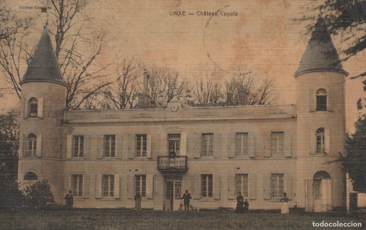 Postcards: France Linxe Ch&acirc;teau Coyola Architecture Historique *YAB374