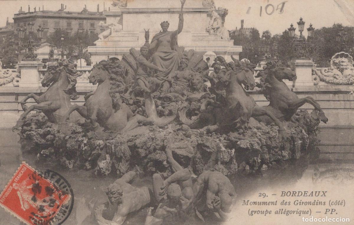 Cartes Postales: France Bordeaux Monument des Girondins *YAB405