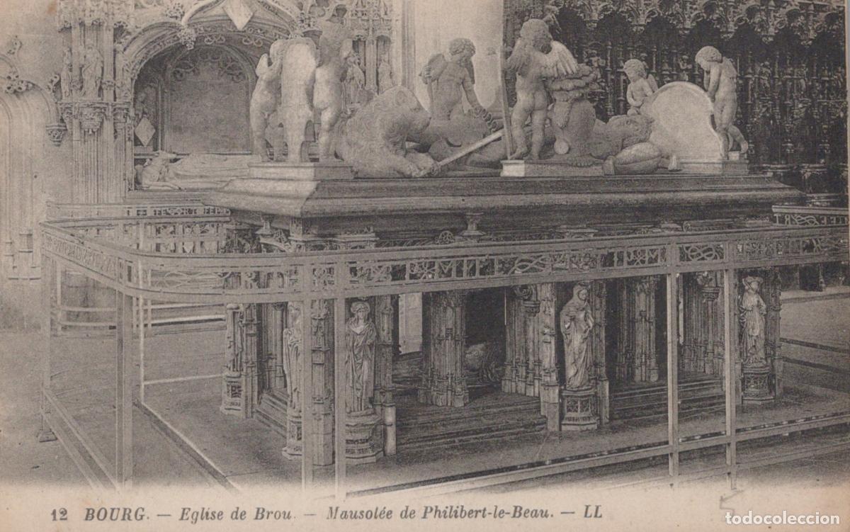 Cartes Postales: France Bourg en Bresse Eglise Brou Mausol&eacute;e Philibert le Beau Unposted *YAB531