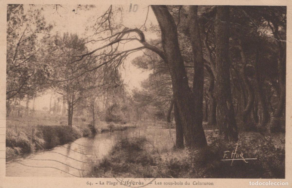 Postkarten: France Hy&egrave;res Paysage Forestier Ceinturon Ruisseau *YAB529
