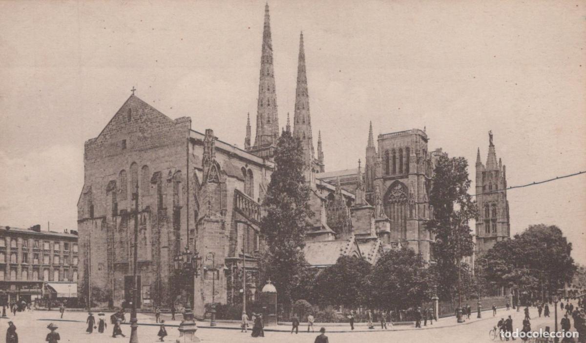 Postkarten: France Bordeaux Cath&eacute;drale Saint Andr&eacute; Architecture Gothique *YAB410