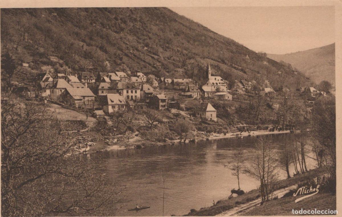 Postkarten: France Spontour Village le Long de la Dordogne *YAB546