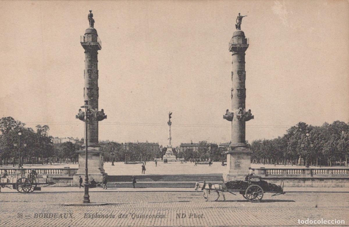 Postkarten: France Bordeaux Esplanade des Quinconces *YAB420