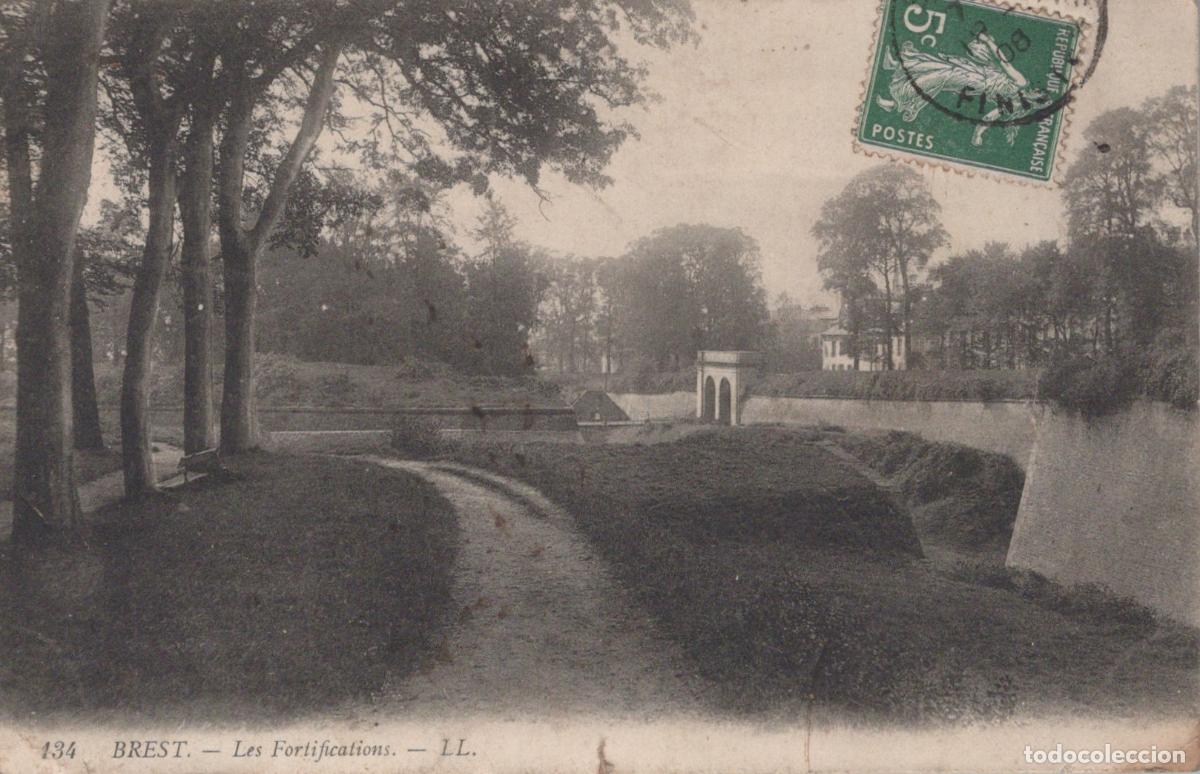 Postkarten: France Brest Bretagne les Fortifications Parc Architecture Militaire *YAB563