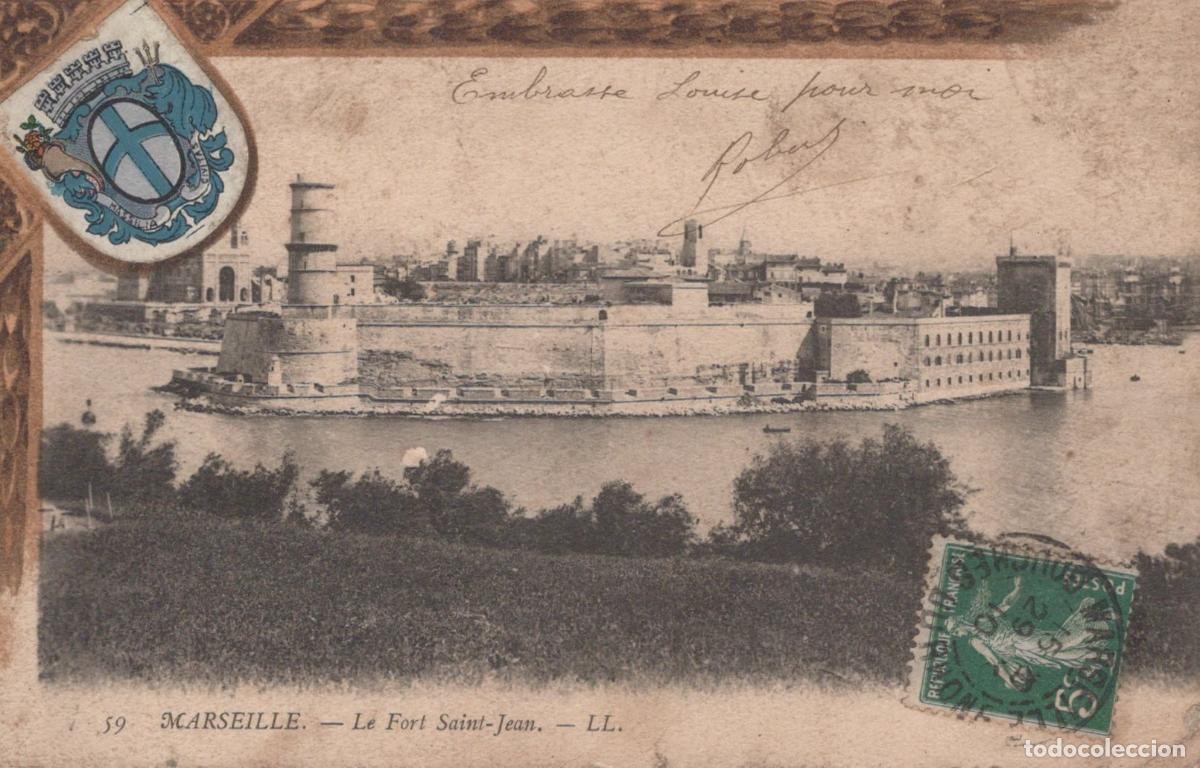 Postcards: France Marseille Fort Saint Jean *YAB599