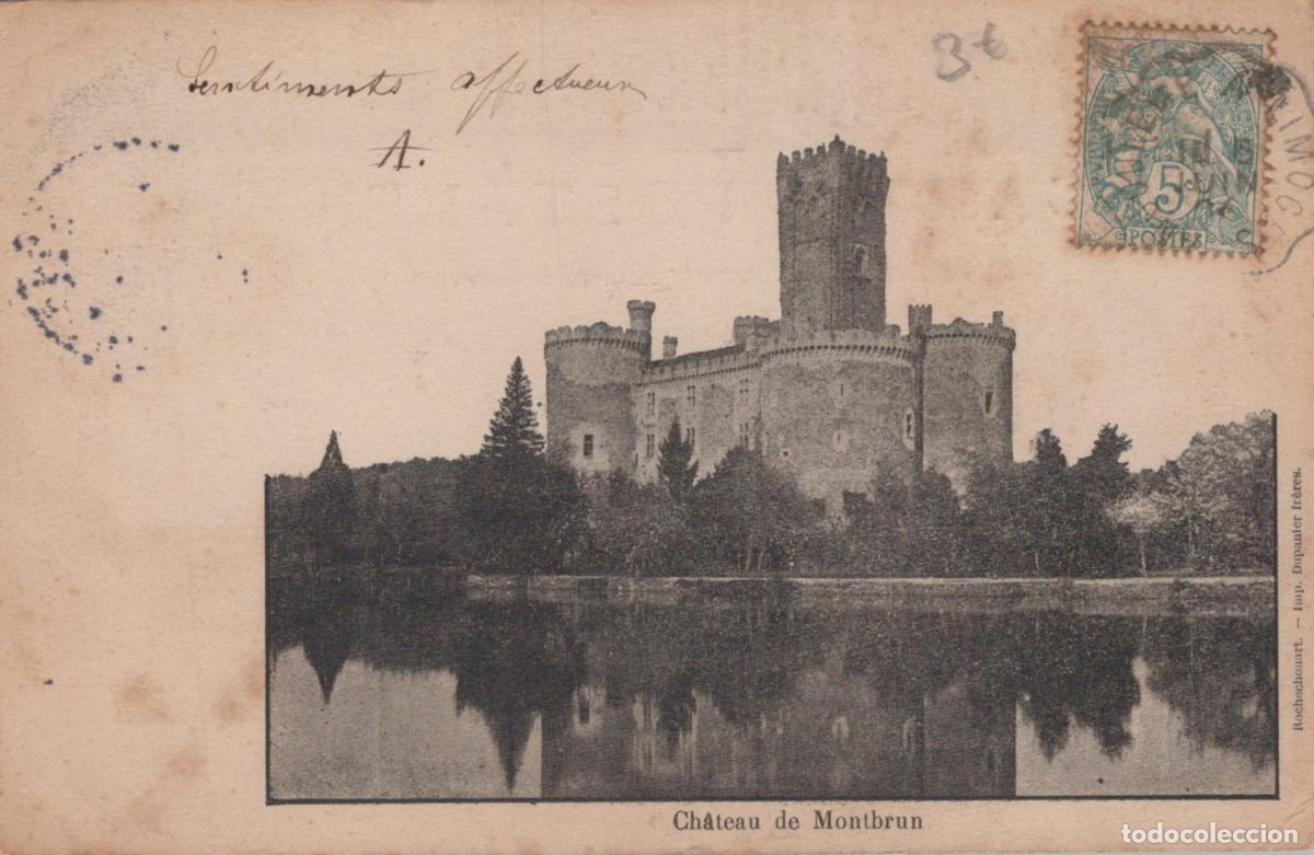 Postcards: France Dournazac Ch&acirc;teau de Montbrun M&eacute;di&eacute;val 1904 *YAB608