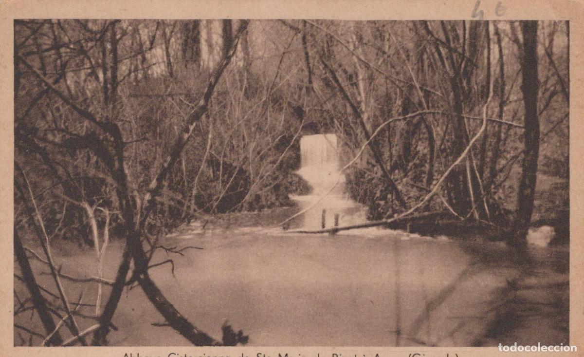 Postcards: France Auros Cascade du Rivet Abbaye Cistercienne Ste Marie *YAB630