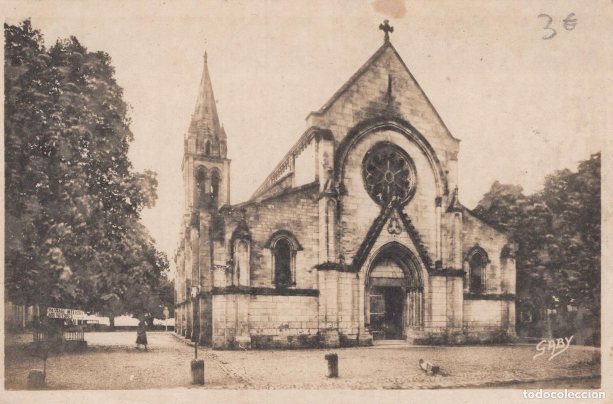 Postcards: France Bourg sur Gironde &Eacute;glise Architecture Religieuse *YAB645