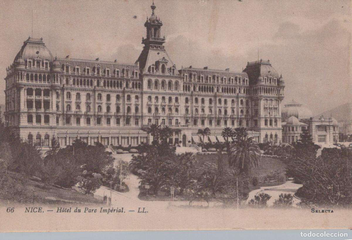 Postkarten: France Nice H&ocirc;tel du Parc Imp&eacute;rial Architecture Unposted *YAB512