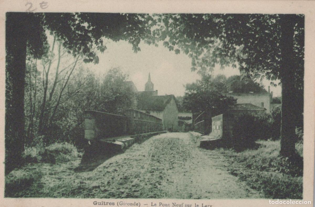 Postkarten: France Gu&icirc;tres Pont Neuf sur Lary &Eacute;glise Notre Dame *YAB690