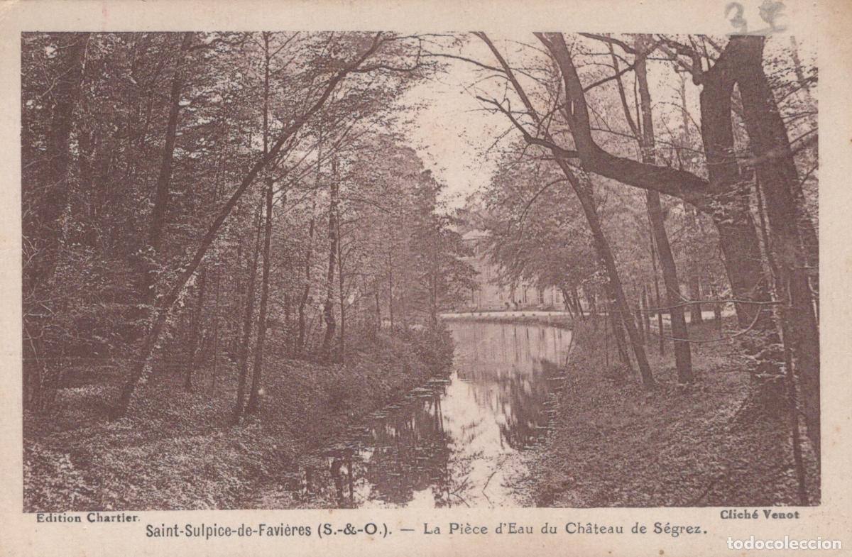 Postkarten: France Saint Sulpice de Favi&egrave;res Ch&acirc;teau S&eacute;gr&eacute;z Paysage *YAB695