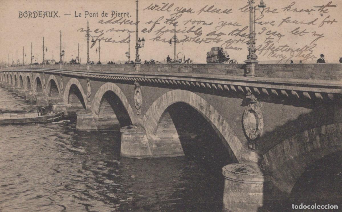 Cartes Postales: France Bordeaux Pont de Pierre Architecture Urbaine *YAB712