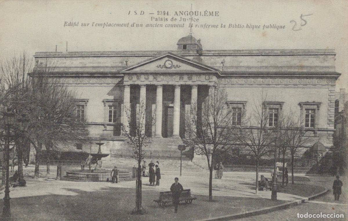 Postales: France Angoul&ecirc;me Palais de Justice &Eacute;difice Historique *YAB771