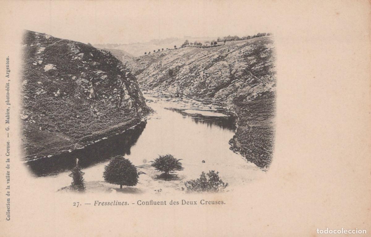 Postcards: France Fresselines Confluent des Deux Creuses Vall&eacute;e *YAB783
