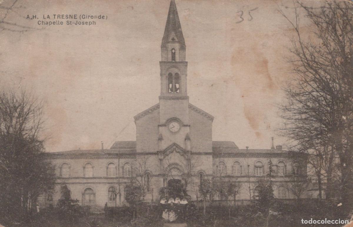 Postcards: France La Tresne Chapelle St Joseph A H Architecture *YAB796