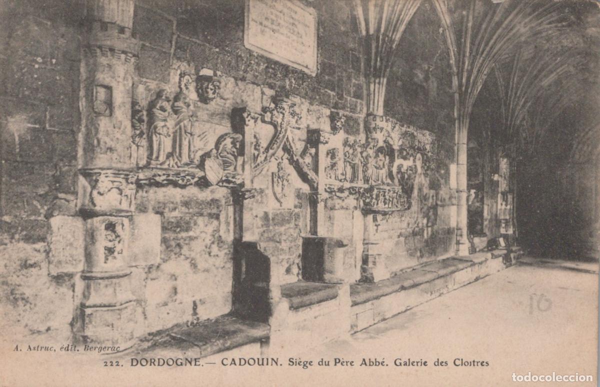 Cartes Postales: France Cadouin Si&egrave;ge P&egrave;re Abb&eacute; Clo&icirc;tres Architecture *YAB605