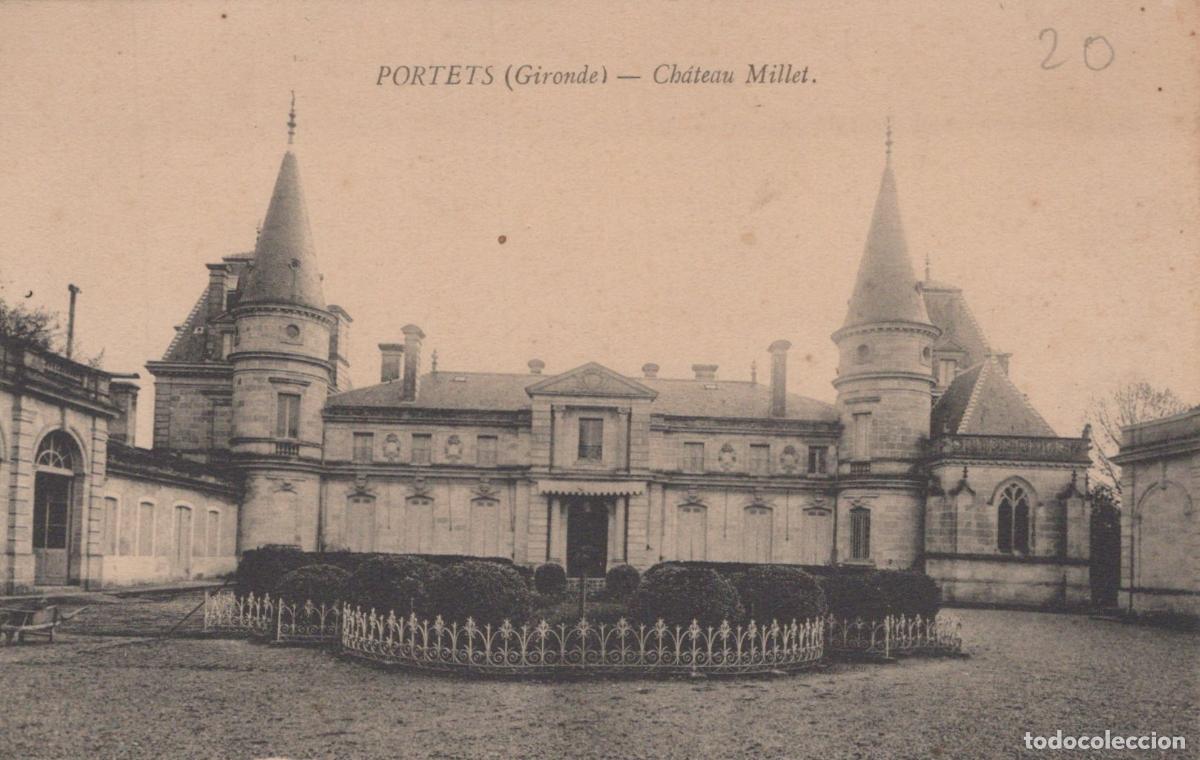 Cartes Postales: France Portets Ch&acirc;teau Millet Architecture Ch&acirc;teau Historique *YAB798