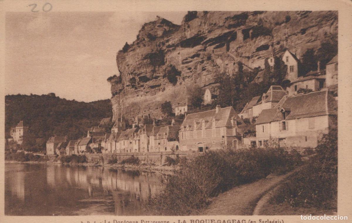 Cartes Postales: France La Roque Gageac Village Falaises Maisons Troglodytes Unposted *YAB804