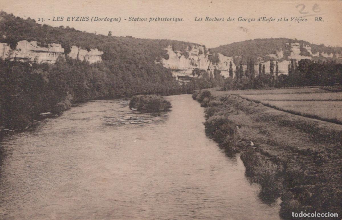 Cartes Postales: France Les Eyzies Vall&eacute;e V&eacute;z&egrave;re Gorges D Enfer Site Pr&eacute;historique *YAB831
