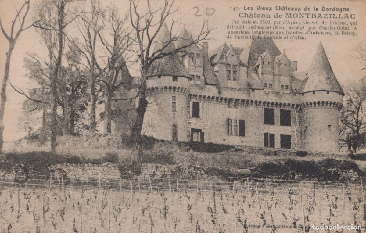 Postales: France Montbazillac Dordogne Ch&acirc;teau Architecture Vue Historique *YAB844