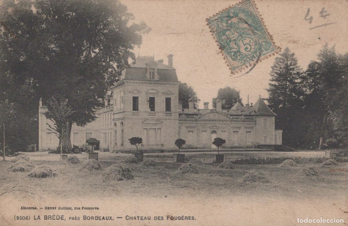 Postkarten: France La Br&egrave;de Ch&acirc;teau des Foug&egrave;res Demeure Historique *YAB641