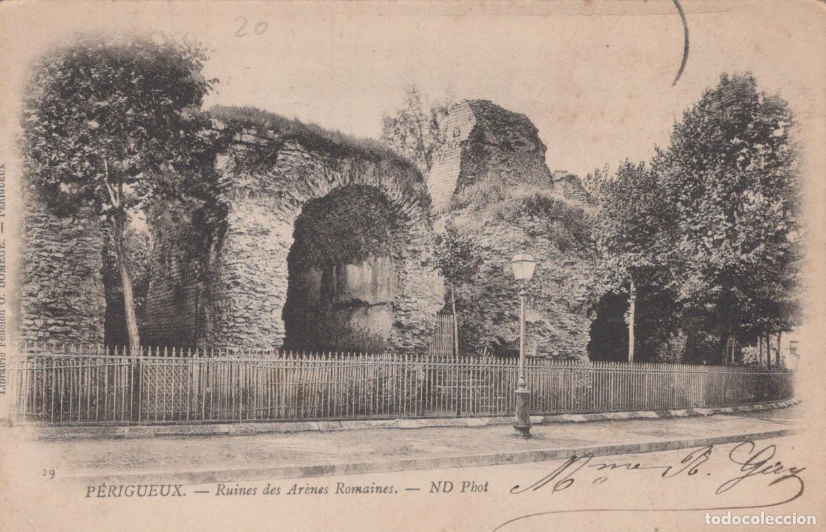Postkarten: France P&eacute;rigueux Ruines des Ar&egrave;nes Romaines Architecture Post&eacute;e *YAB864