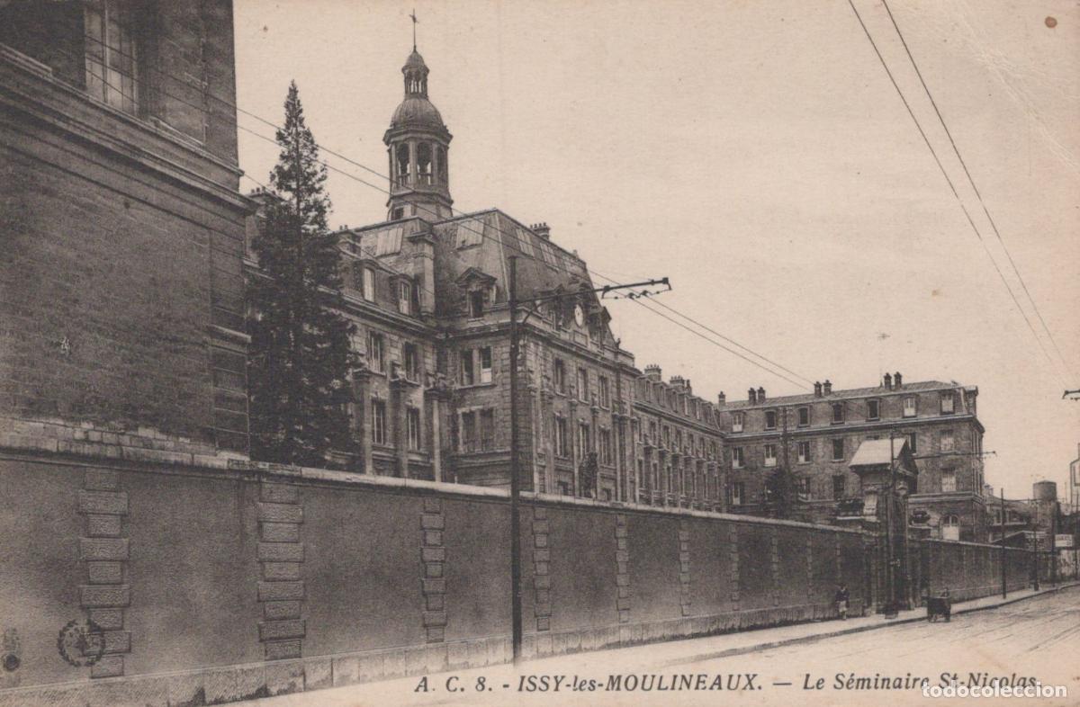 Postkarten: France Issy les Moulineaux &Icirc;le de S&eacute;minaire Saint Nicolas *YAB878