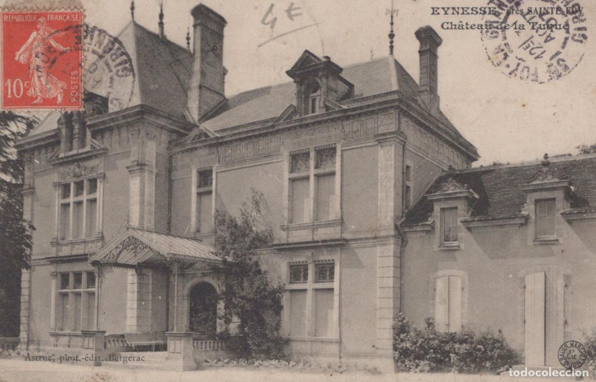 Postkarten: France Eynesse Ch&acirc;teau de la Tuque Architecture 1904 *YAB658