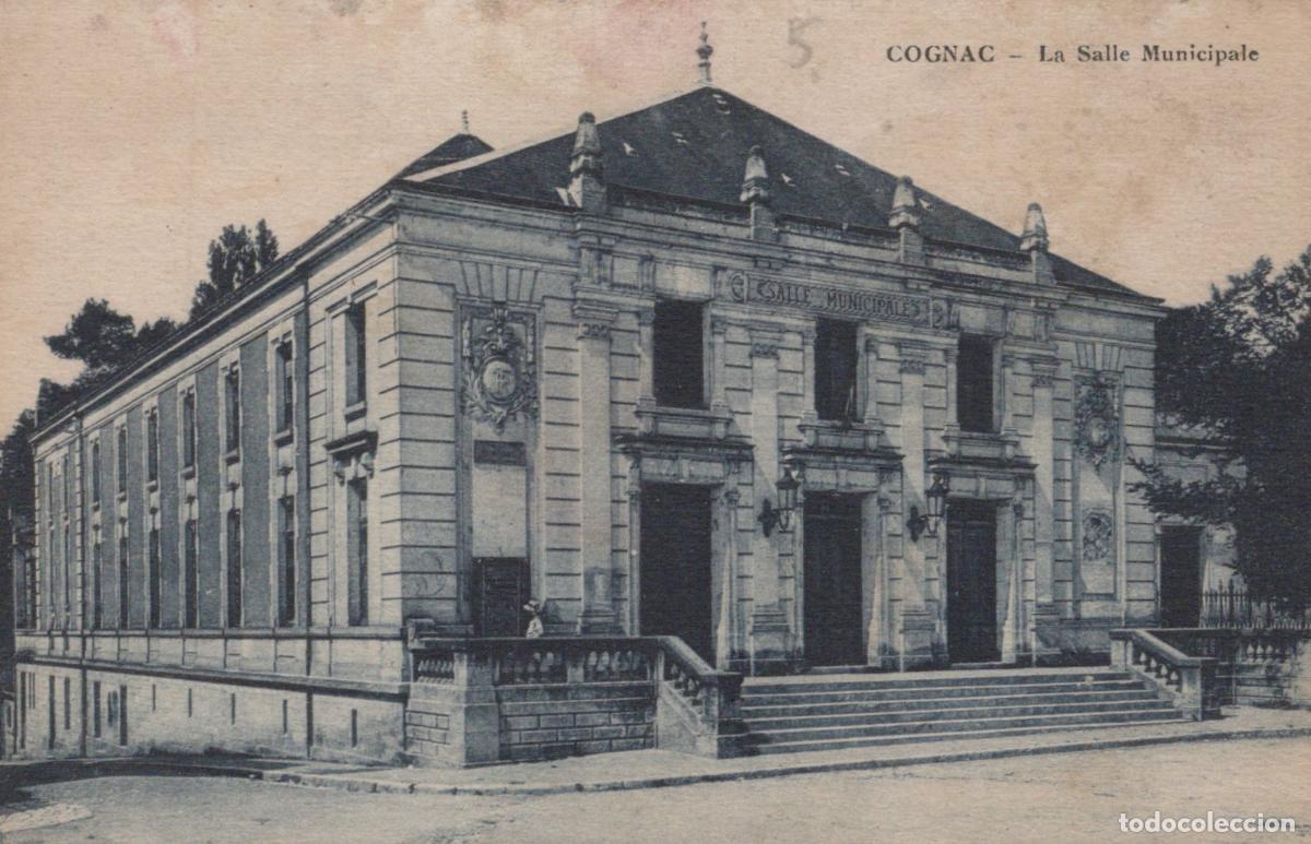 Cartes Postales: France Cognac Salle Municipale Architecture *YAB908