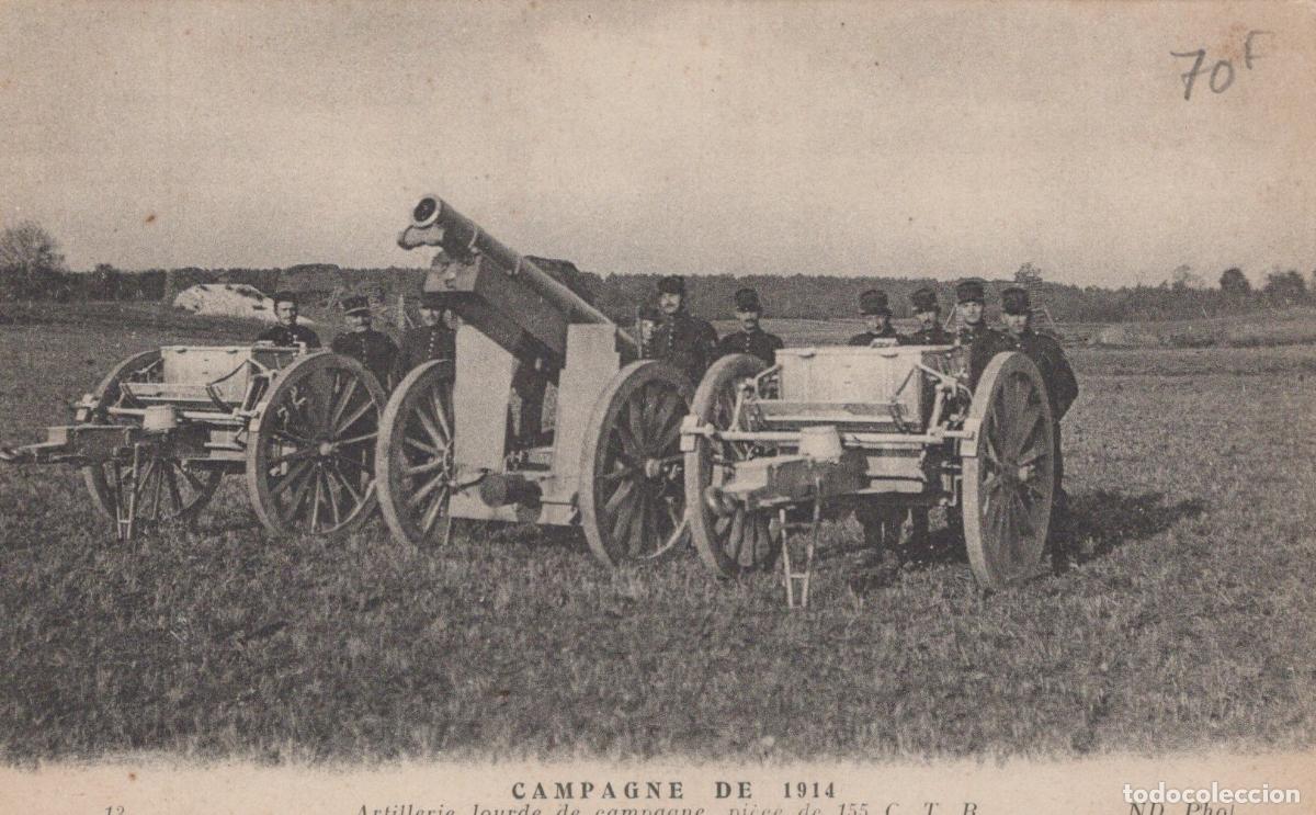 Cartes Postales: France France Campagne 1914 Artillerie Lourde de Campagne Soldats *YAB921