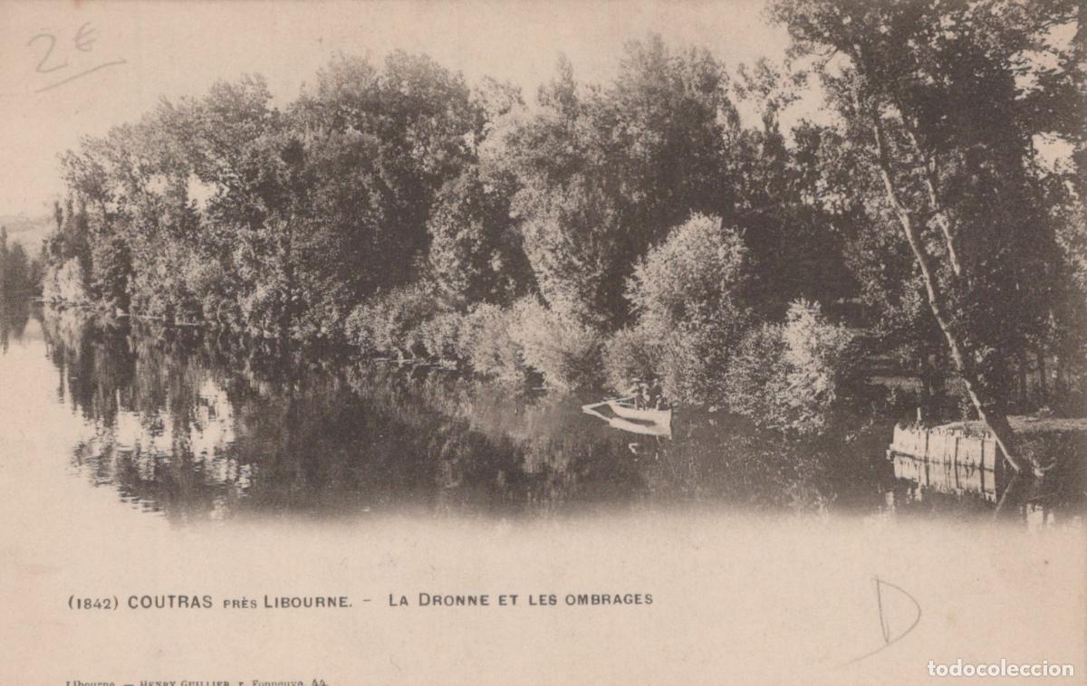 Cartes Postales: France Coutras La Dronne Rives Bois&eacute;es Unposted *YAB668