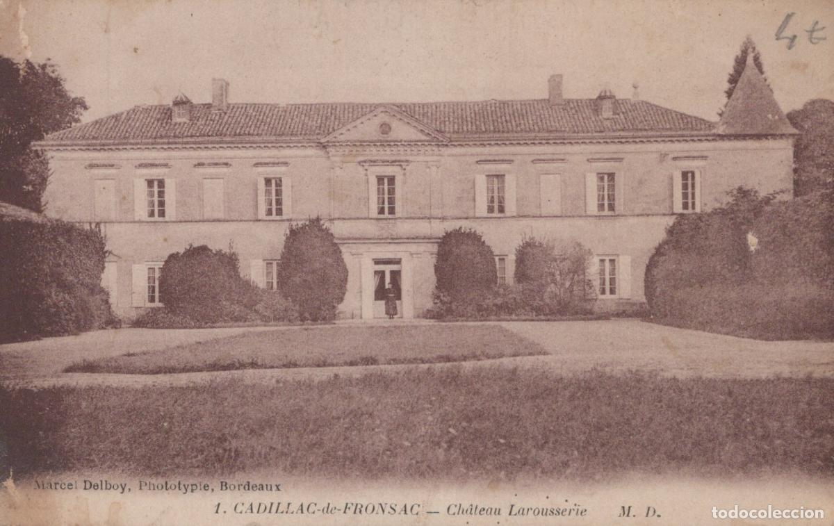 Postkarten: France Cadillac de Fronsac Ch&acirc;teau Larousserie Architecture *YAB678